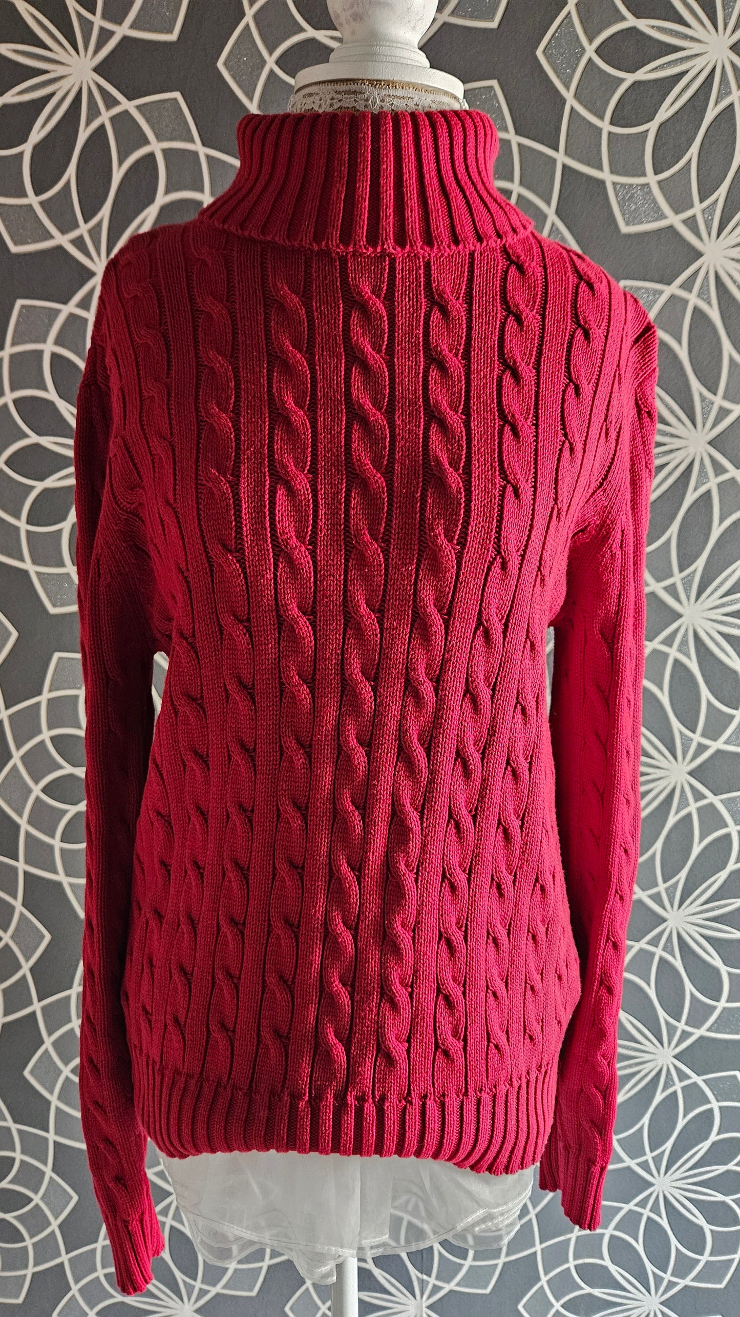 Tommy Hilfiger Red Jumper Size M 12 to 14