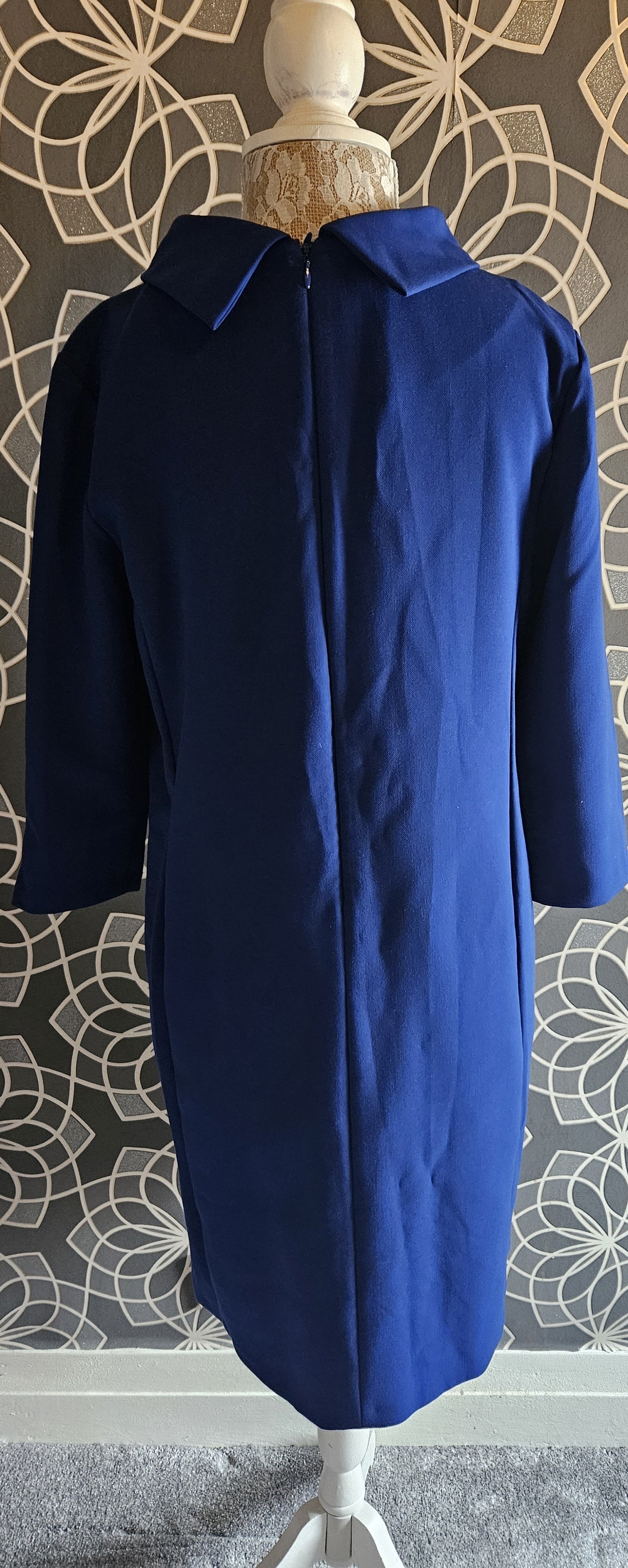 M & S Blue Dress