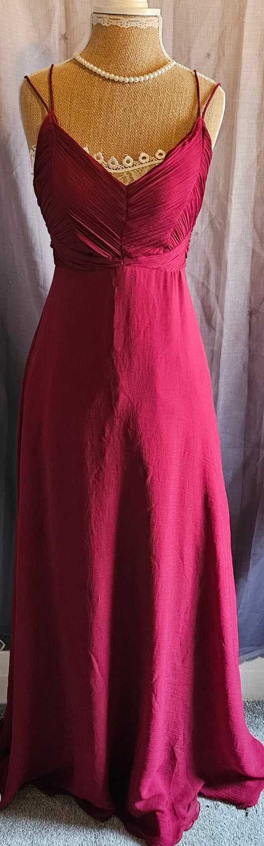 Asos Designer Red Evening dress